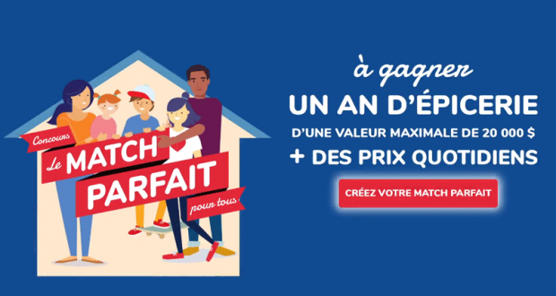 Un an d’épicerie de 20 000 $