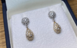 Une paire de boucles d’oreilles de 1900 $