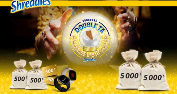 10 000 $ et des prix hebdomadaires