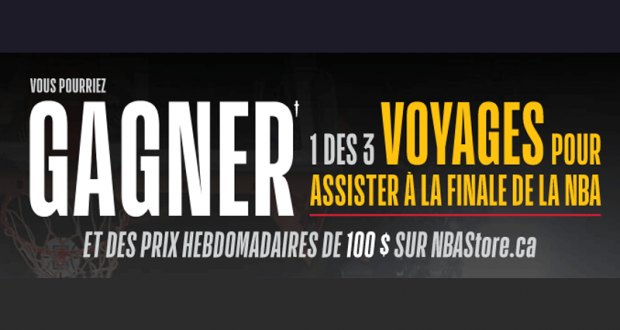 3 voyages pour la finale de la NBA