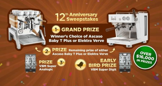 4 machines à espresso de 16 000 $