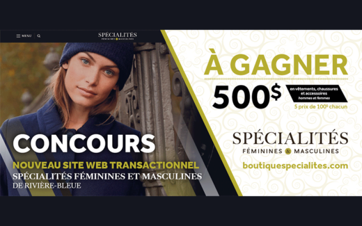 500 $ en vêtements – chaussures et accessoires