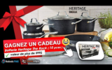 Une batterie de cuisine Heritage The Rock