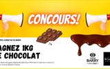 1kg de chocolat Cacao Barry 70%