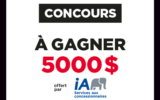 5000 $ offert par Industrielle Alliance