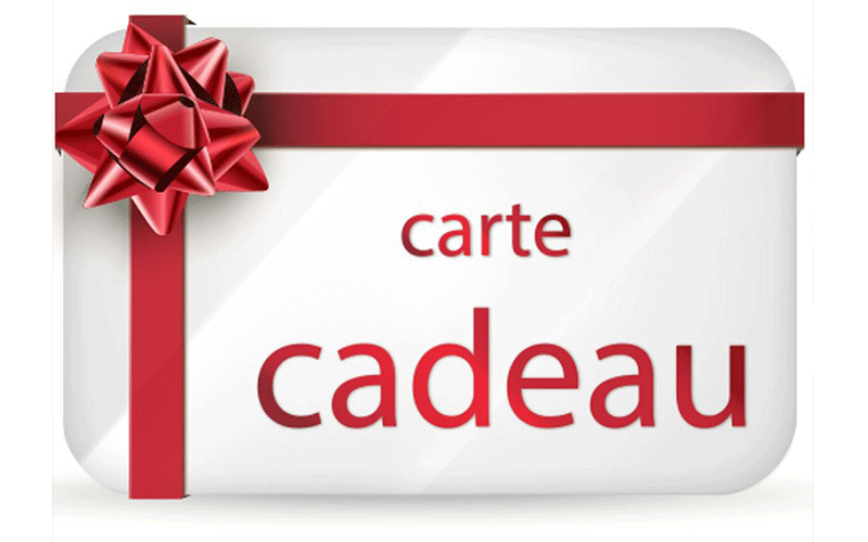 8 cartes cadeaux de 500$