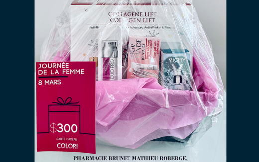 Panier de produits de beauté de 300$