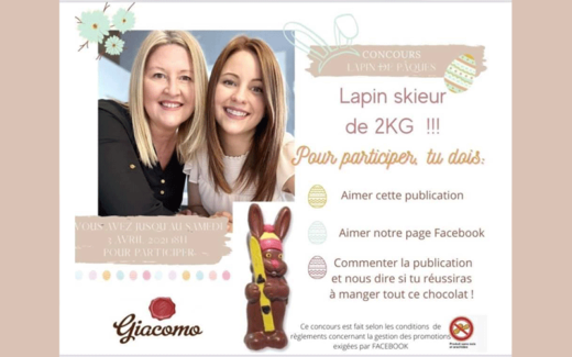 Un chocolat Giacomo de 2KG