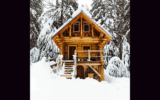 Un week-end dans un chalet en bois rond