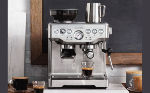 Une machine à espresso Barista de Breville