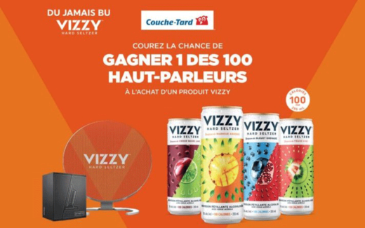 100 haut-parleurs Vizzy de 112 $ chacun