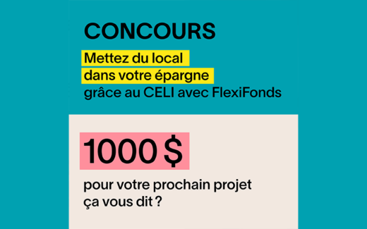 1000$ pour un investissement dans un CELI