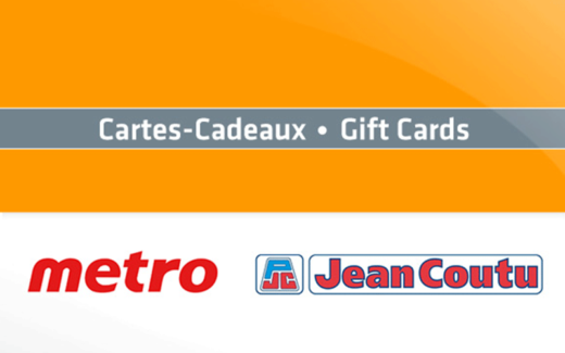 2 cartes-cadeaux de 500$ chacune