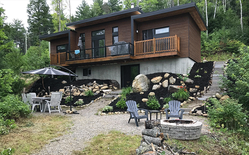 2 nuits à un magnifique chalet Urbain