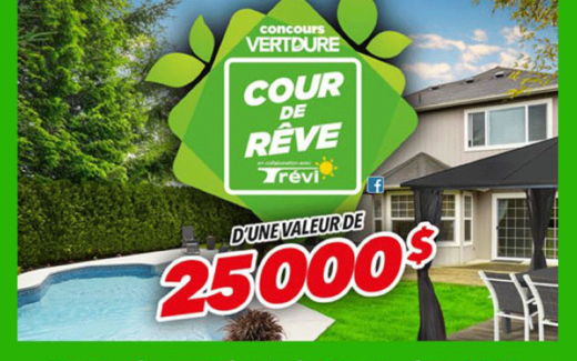 Gagnez la cour de vos rêves