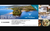 Un séjour à l’Auberge du Lac Taureau de 1163$