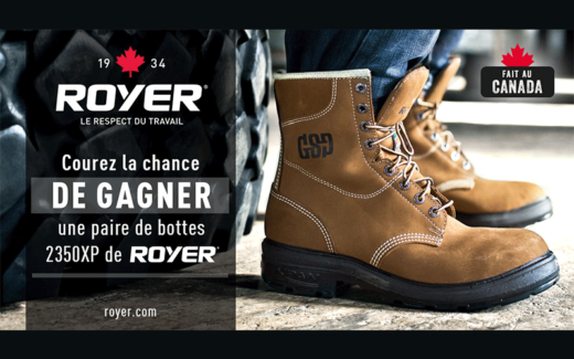 Une paire de bottes 2350XP ROYER