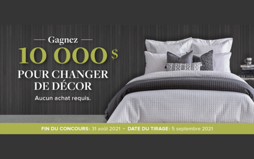 10 000 $ avec Linen Chest pour changer de décor