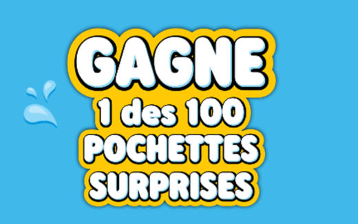 100 pochettes surprises Haribo de 91 $