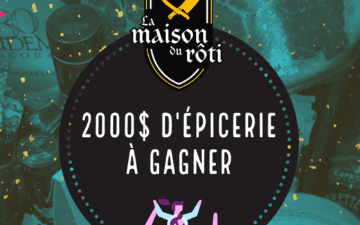 2000 $ d’épicerie