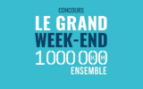 50 ensembles Grand week-end (500 $ chacun)