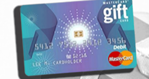 Carte cadeau Mastercard de 50$