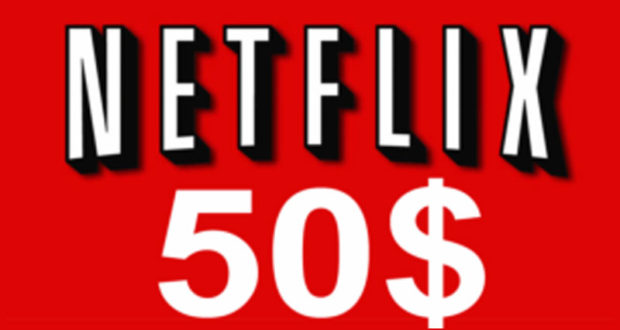 Carte cadeau Netflix de 50$ - Québec Concours Gratuits