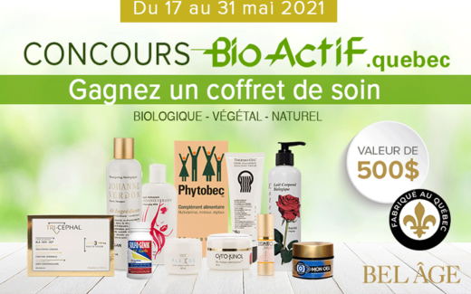 Un coffret de produits de soins