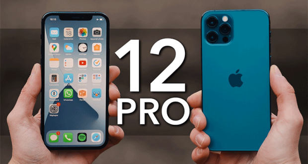Un iPhone 12 Pro – Ordinateur Macbook Pro – AirPods Pro