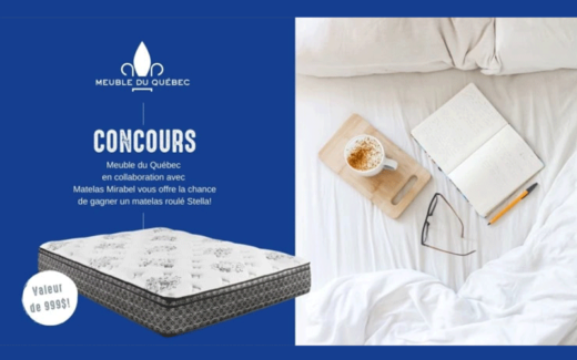 Un matelas roulé Stella grand format de 999 $