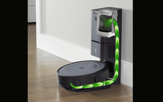 Un robot aspirateur iRobot Roomba