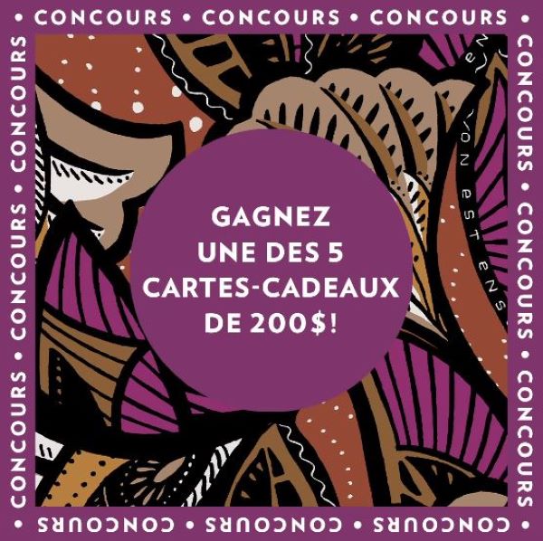 5 cartes-cadeaux Reitmans de 200 $