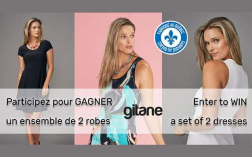 8 ensembles de 2 robes Gitane pour bien profiter de l’été