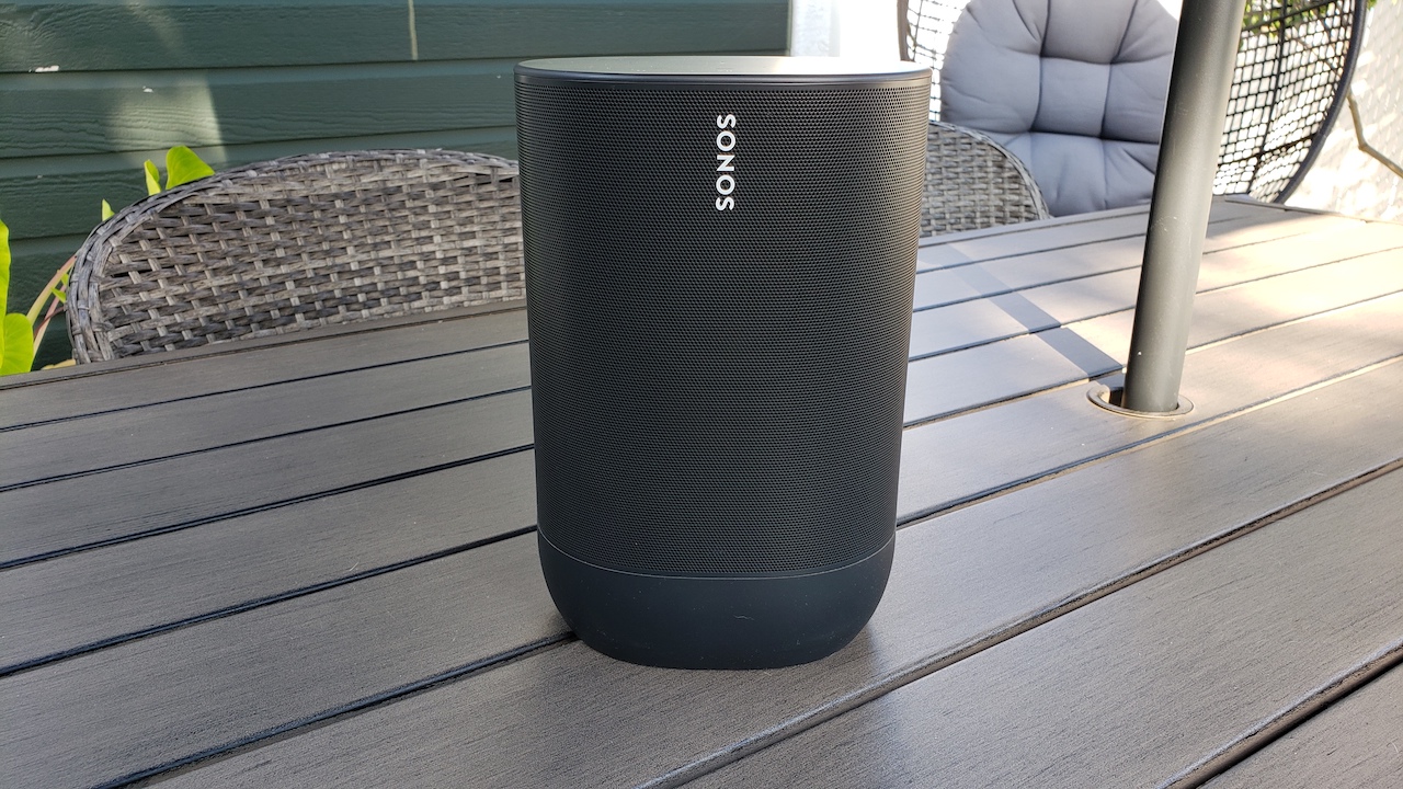 Un haut parleur intelligent Sonos Move