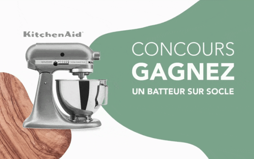 Un Batteur sur socle KitchenAid