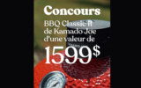 Un barbecue au charbon Classic II de 1599 $