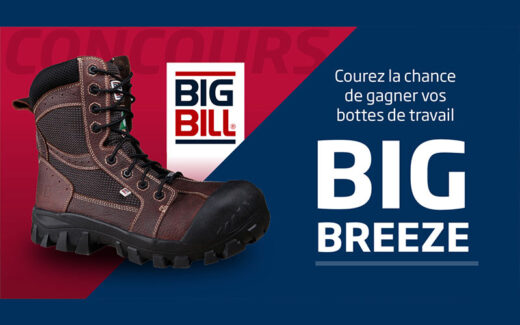 Une paire de bottes de travail Big Breeze de Big Bill