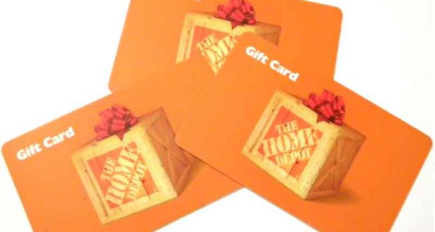 Carte cadeau Home Depot de 50$
