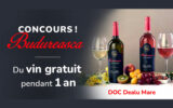 Gagnez du vin gratuit pendant un an