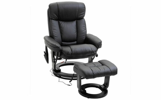 Un fauteuil de massage inclinable HOMCOM