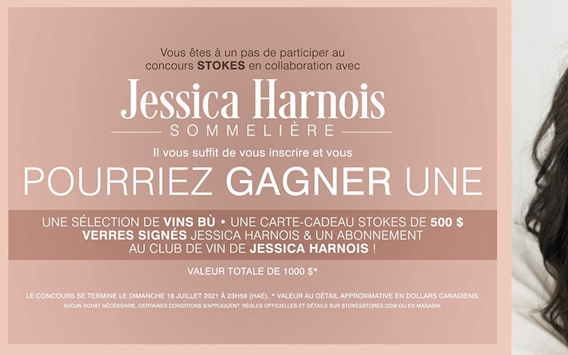 Une carte cadeau Stokes de 500$