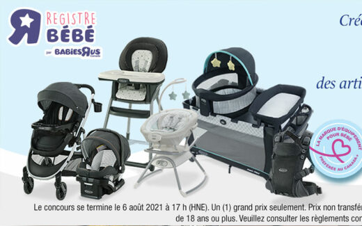 Un ensemble-cadeau Graco de 1500 $