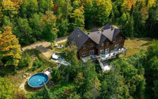 Un séjour en famille au chalet du Domaine de la Rivière Perdue