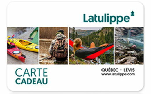 Une carte-cadeau Latulippe de 2500 $