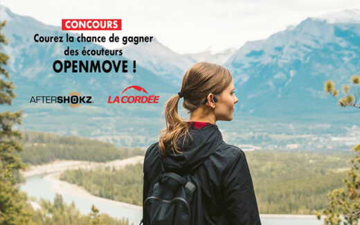 Une paire d’écouteurs OpenMove