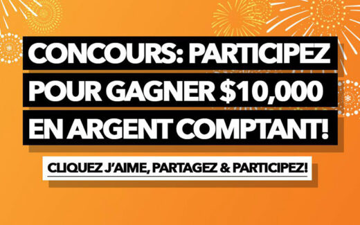 10 000 $ en argent comptant