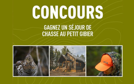 3 séjours de chasse au petit gibier de 1450 $ chacun