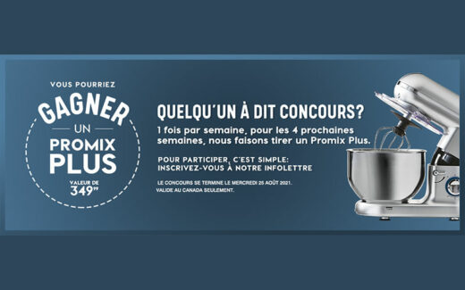 4 Mélangeurs sur socle Promix plus