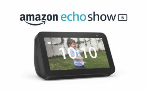 Un assistant vocal avec écran Echo Show 5 d’Amazon