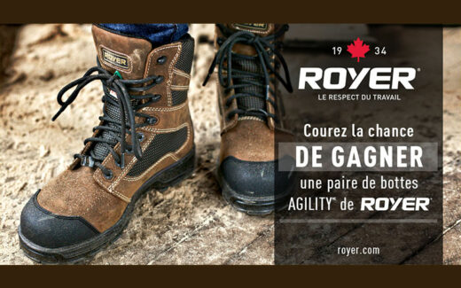 Une paire de bottes AGILITY de ROYER